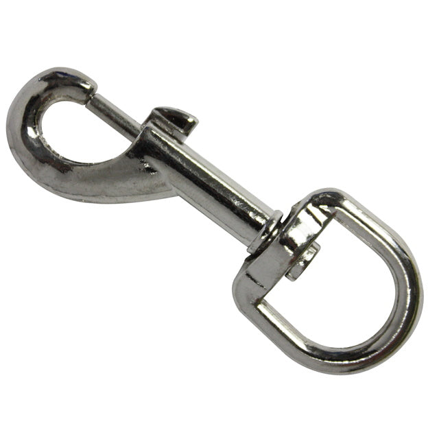 SODIFER MOSCHETTONI A CARABINA IN OTTONE NICHELATO IN BLISTER DA PZ4