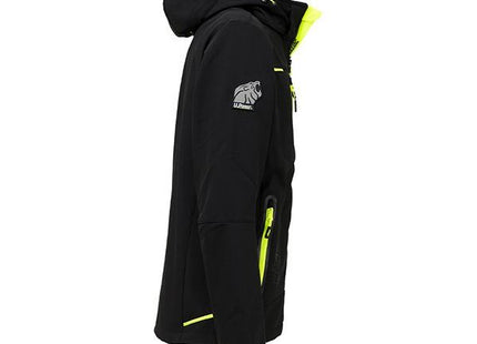 U-POWER GIACCA TECNICA IN SOFTSHELL SPACE COLORE BLACK CARBON