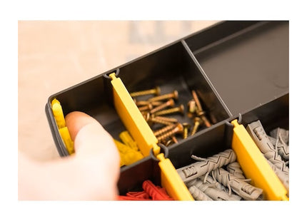 STANLEY ORGANIZER ESSENTIAL PORTAMINUTERIE 17 SCOMPARTI MM272X189X46