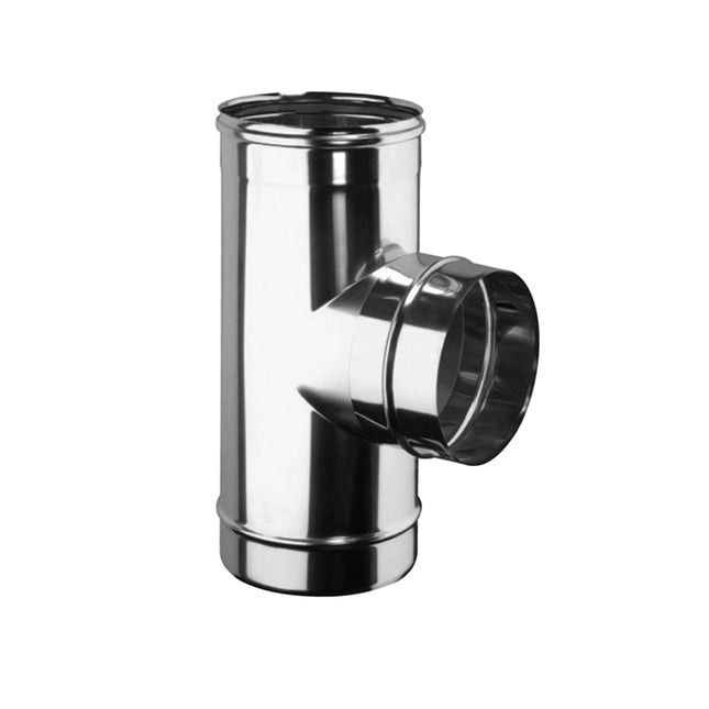 SYNERGY MONOTEC MONOPARETE RACCORDO A T 90° FEMMINA D.MM 80 INOX 316L