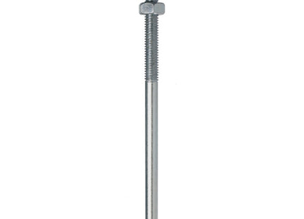 TECFI BARRA FILETTATA CON DADO ESAGONALE ZINCATA BIANCA M6X250/50