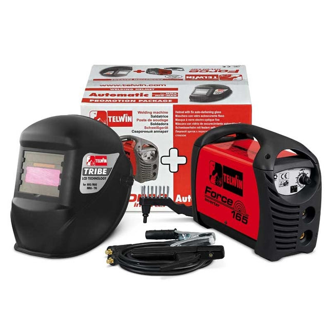 TELWIN SALDATRICE FORCE 165 + MASCHERA TRIBE