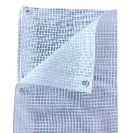 TENDA RETINATA PER BALCONI TRASPARENTE OCCHIELLATA ANTISTRAPPO MT5,0X3,0