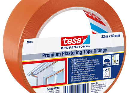 TESA NASTRO IN PVC PER MASCHERATURA DI INTONACI MM50X33MT ARANCIO