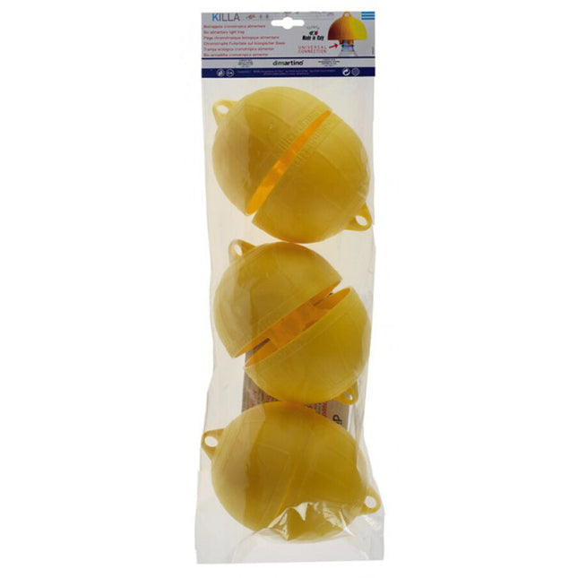 TRAPPOLA PER INSETTI ECOLOGICA KILLA UNIVERSALE GIALLO CONF.DA PZ6