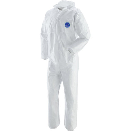 TUTA DI PROTEZIONE MONOUSO DUPONT MOD. TYVEK 500 XPERT BIANCA TG.3XL
