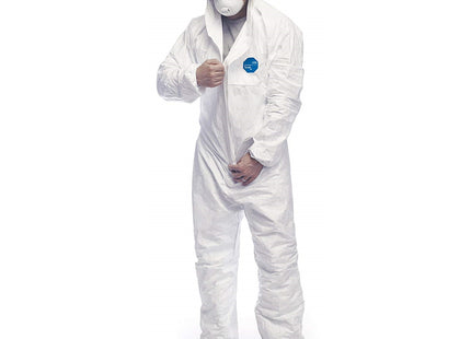 TUTA DI PROTEZIONE MONOUSO DUPONT MOD. TYVEK 500 XPERT BIANCA TG.3XL