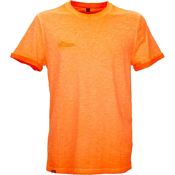 U-POWER T-SHIRT 100% COTONE MOD. FLUO COLORE ORANGE FLUO