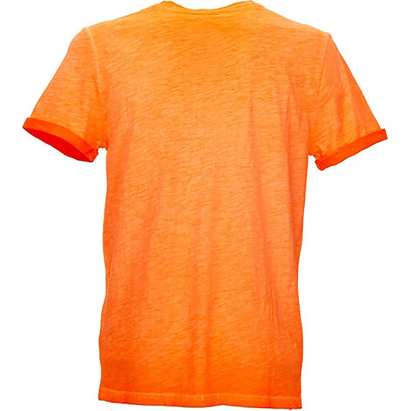 U-POWER T-SHIRT 100% COTONE MOD. FLUO COLORE ORANGE FLUO