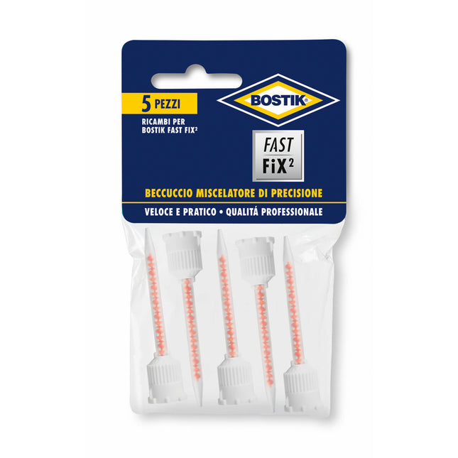UHU BOSTIK FAST FIX2 BECCUCCI MISCELATORI RICAMBIO SIRINGHE CONF.PZ5