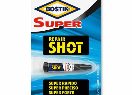 UHU BOSTIK SUPER REPAIR SHOT ADESIVO PER RIPARAZIONI BLISTER GR2