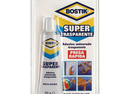 UHU BOSTIK SUPERTRASPARENTE ADESIVO TRAPARENTE A CONTATTO BLIST.GR50
