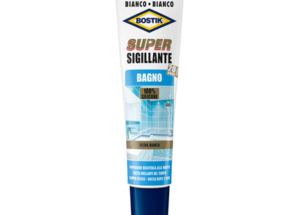 UHU BOSTIK SUPER SIGILLANTE BAGNO COLORE BIANCO