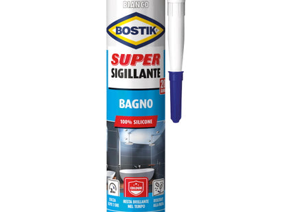 UHU BOSTIK SUPER SIGILLANTE BAGNO COLORE BIANCO