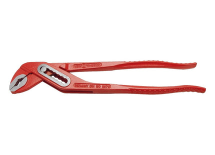 VBW PINZA A PAPPAGALLO REGOLABILE PER TUBI E DADI ROSSA MOD.966/83 MM175