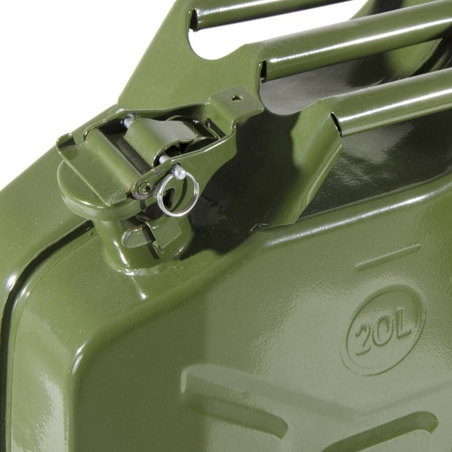 VERDELOOK TANICA IN METALLO PER CARBURANTE COLORE VERDE