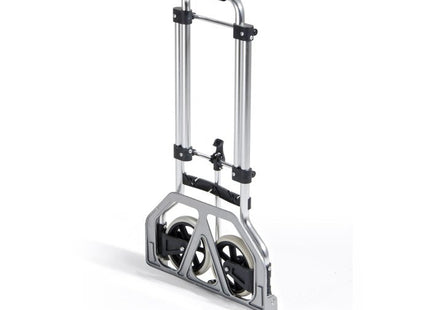 VERDELOOK CARRELLO PORTAPACCHI PIEGHEVOLE IN ALLUMINIO PORTATA KG 45