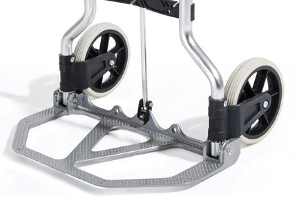 VERDELOOK CARRELLO PORTAPACCHI PIEGHEVOLE IN ALLUMINIO PORTATA KG 45