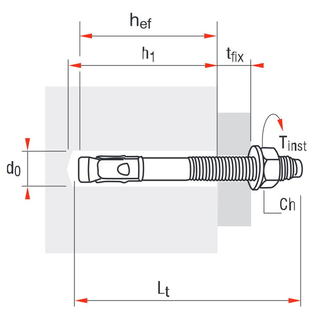 VORPA TASSELLO VE.A IN ACCIAIO CON ANELLO