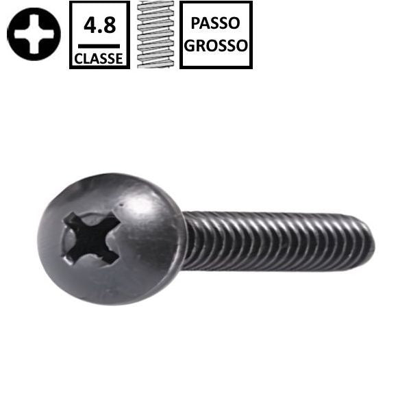 VITE TBL INTERAMENTE FILETTATA CLASSE 4.8  GREZZA M 4X  8