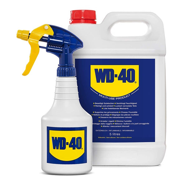 WD-40 UNIVERSALE MULTIFUNZIONE TANICA LT5 + DOSATORE SPRAY