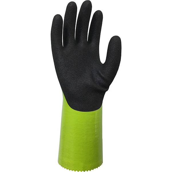 WONDER GRIP GUANTI MOD. WG-658L CHEM DEFENDER COLORE VERDE/NERO