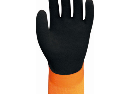 WONDER GRIP GUANTI MOD. WG-338 THERMO PLUS COLORE ARANCIO/NERO TG11