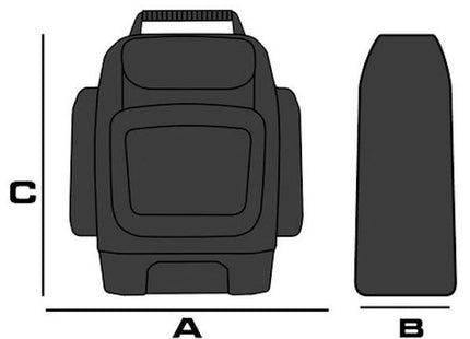 GT LINE ZAINO PORTAUTENSILI MONOLITH LT35