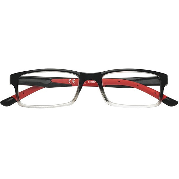 ZIPPO OCCHIALE DA LETTURA MOD.091 NERO/ROSSO/TRASPARENTE