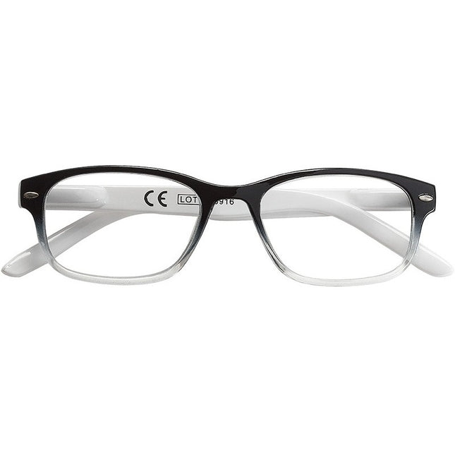 ZIPPO OCCHIALE DA LETTURA MOD.B 1 BIANCO/NERO/TRASPARENTE