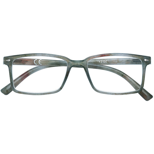 ZIPPO OCCHIALE DA LETTURA MOD.B21 GRIGIO +1.00 DIOTTRIE*